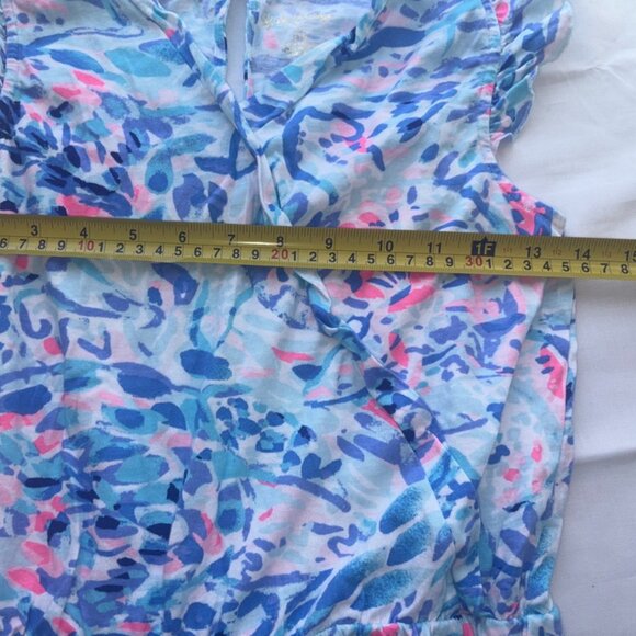Lilly Pulitzer One Piece Girls Romper XL - Picture 7 of 8